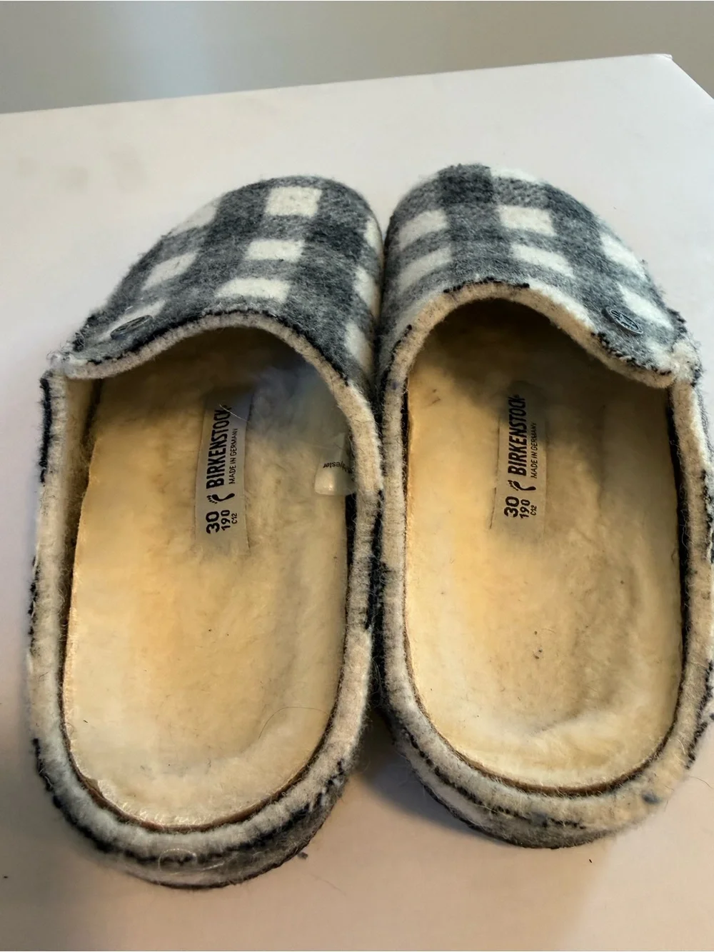 Birkenstock Zermatt Rivet Felt Slip-On Size: 30 New #Lux-K-SH